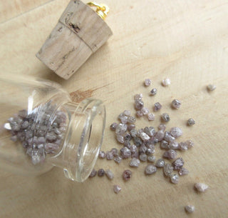 Raw Pink Diamonds