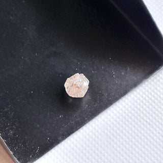 1 Piece 5.6mm/1.04CTW Natural Pink Color Raw Rough Diamond Loose, Natural Pink Uncut Diamond For Jewelry, DDS784/1