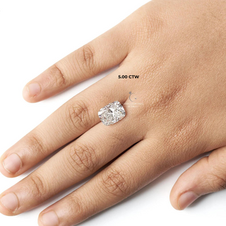 Cushion Cut Lab Grown Diamond - 1.04CTW F/VS1 (TV587)