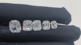 1.00CT To 5.00CT Lab Grown Old Mine Cut Cushion Cut Diamond, Lab Created Diamond, IGI Certified EF/VS Conflict Free Lab Made Diamond, LG70