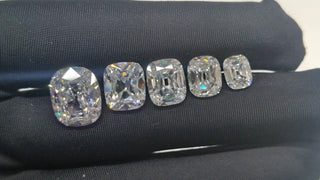 1.00CT To 5.00CT Lab Grown Old Mine Cut Cushion Cut Diamond, Lab Created Diamond, IGI Certified EF/VS Conflict Free Lab Made Diamond, LG70