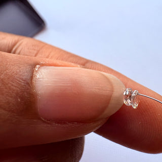 Drilled Lab Grown Diamond: Round Rose Cut CVD Diamond (3mm-6mm, 5 Pcs, LG34)