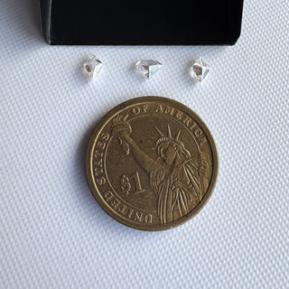 Clear White Fancy Shield Shaped Kite Shape Lab Grown Diamond CVD Diamond Loose For Rings Jewelry, Gift For Her, LG38