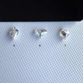Clear White Fancy Shield Shaped Kite Shape Lab Grown Diamond CVD Diamond Loose For Rings Jewelry, Gift For Her, LG38