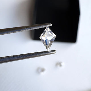 Clear White Fancy Shield Shaped Kite Shape Lab Grown Diamond CVD Diamond Loose For Rings Jewelry, Gift For Her, LG38