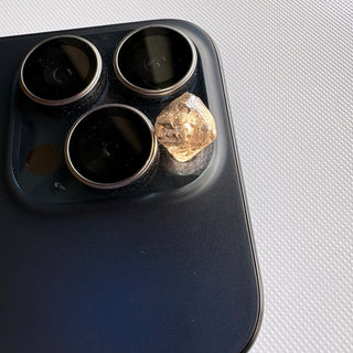 Huge 10.55CTW/13.21mm Natural Black Salt And Pepper Rough Raw Octahedron Diamond Loose Conflict Free Earth Mined Diamond Crystal, DDS817