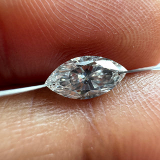 Drilled Lab Grown Marquise Cut Diamond Loose VVS/EF 4mm To 9mm Drilled Marquise Cut Diamond For Jewelry Floating