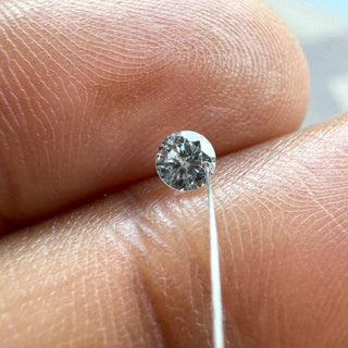 Drilled Lab Grown Round Brilliant Cut Diamond Loose VVS/EF 3mm To 6mm Drilled Round Cut Diamond For Jewelry Floating