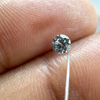 Drilled Lab Grown Round Brilliant Cut Diamond Loose VVS/EF 3mm To 6mm Drilled Round Cut Diamond For Jewelry Floating