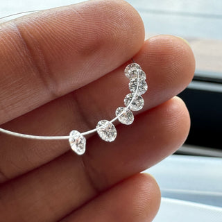 Drilled Lab Grown Round Brilliant Cut Diamond Loose VVS/EF 3mm To 6mm Drilled Round Cut Diamond For Jewelry Floating