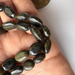 Cats Eye Smooth Tumble Oval Gemstone Beads, 7-13mm/8-16mm Cats Eye Tumble Beads, Sold As 16 Inch Strand, GDS2283/1