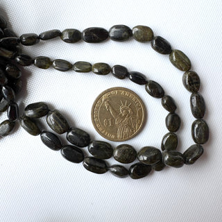 Cats Eye Smooth Tumble Oval Gemstone Beads, 7-13mm/8-16mm Cats Eye Tumble Beads, Sold As 16 Inch Strand, GDS2283/1