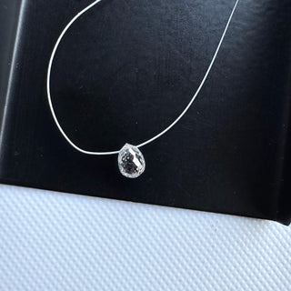 1 Piece 5mm Faceted Lab Grown Diamond Teardrop Briolettes, F/VS1 Drilled CVD Diamond Loose For Wedding Necklace Women Jewelry, LG17