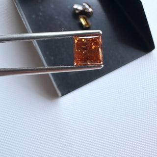 Round/Oval/Emerald/Princess Shaped Brown Champagne Brilliant Cut Lab Grown Diamond Loose For Ring, CVD Diamond for Jewelry Making, LG19