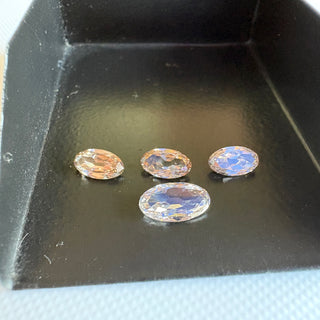Moval Cut Clear White/Brown Lab Grown Diamond Loose For Ring Jewelry, CVD Diamond, Lab made Diamond, LG90