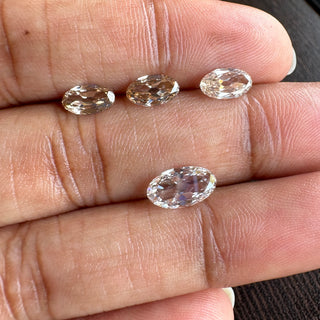 Moval Cut Clear White/Brown Lab Grown Diamond Loose For Ring Jewelry, CVD Diamond, Lab made Diamond, LG90