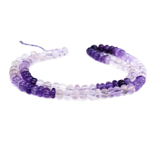 Shaded Amethyst Carved Melon Beads, 7.5mm to 8mm Shaded Amethyst Pumpkin Shaped Gemstone Beads, Jewelry Making, 9 Inch Strand, GDS2280/10