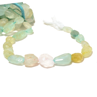 Aquamarine Tumble Beads, 13mm To 17mm/15mm to 22mm/15mm to 30mm Pink Blue Yellow Aquamarine Faceted Tumble Beads, GDS2195