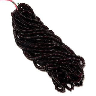 Natural Red Garnet Smooth Tyre Rondelle Beads, 5.5mm To 6mm Red Garnet Rondelle Gemstone Beads, 16 Inch Strand, GDS2266