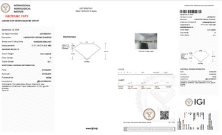 IGI Certified 5.01Carat/17.71mm D/VS1 Marquise Shaped Lab Created Diamond Loose For Engagement Ring, Lab Made Diamond, Ready To Ship, GV867