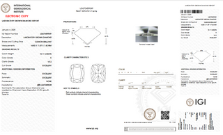 In Stock IGI Certified 10.11CTW E/VS2 Cushion Shaped Lab Grown Diamond Loose For Engagement Ring, Lab made Diamond, Ready To Ship, TV3681
