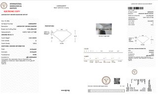 IGI Certified 3.04CTW Moval Old Miner Oval Shaped D/VVS2 Clarity Lab-Grown Diamond - Perfect for Engagement Rings, Ready to Ship, LG120