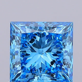 IGI Certified 1.04CTW Blue Princess-Cut SI2 Lab-Grown Diamond–Perfect for Engagement Rings Ready to Ship Stunning Gift