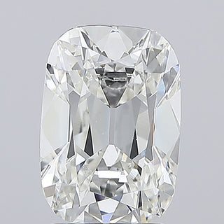 IGI Certified 3.04CTW Old Miner Cushion Shaped G/VVS2 Clarity Lab-Grown Diamond - Perfect for Engagement Rings, Ready to Ship, RJ3078