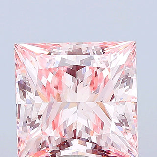 IGI Certified 10.04CTW Fancy Intense Pink VS1 Clarity Princess Shaped Lab Grown Diamond Loose For Engagement Ring, Ready To Ship, RJ3164