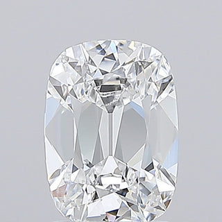 IGI Certified 2.05CTW Old Miner Cushion Shaped D/VVS1 Clarity Lab-Grown Diamond - Perfect for Engagement Rings, Ready to Ship, RJ3109