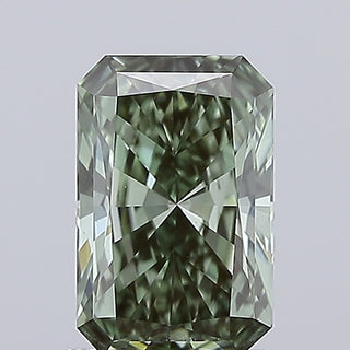 IGI Certified 1.04CTW Fancy Vivid Green Emerald Cut VS1 Clarity Lab-Grown Diamond – Ideal for Engagement Rings, Ready to Ship, RMD236