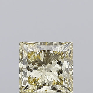 IGI Certified 1.01CTW Fancy Yellow VS2 Clarity Princess Shaped Lab Grown Diamond Loose For Engagement Ring, Ready To Ship, LG697599