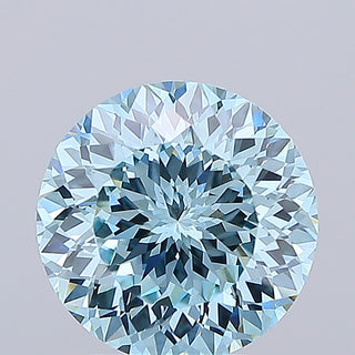 IGI Certified 3.52CT Portuguese Cut Vivid Blue Lab-Grown Solitaire Diamond–VVS2 Clarity, Perfect for Wedding Ring, Gift for Her – LG697610