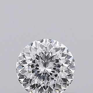 0.36 Carat Round Portuguese Cut Diamond, D Color VVS2 Clarity Lab Grown Lab Created Diamond Loose, CVD Diamond For Ring, RJ3435