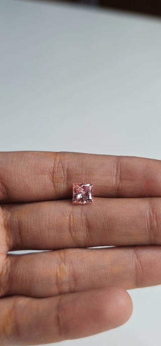 IGI Certified 1.53CTW/6.31mm FIP/VS2 Princess Cut Square Lab Grown Diamond Loose For Engagement Ring, Gift For Her, Ready To Ship, TV2327-C