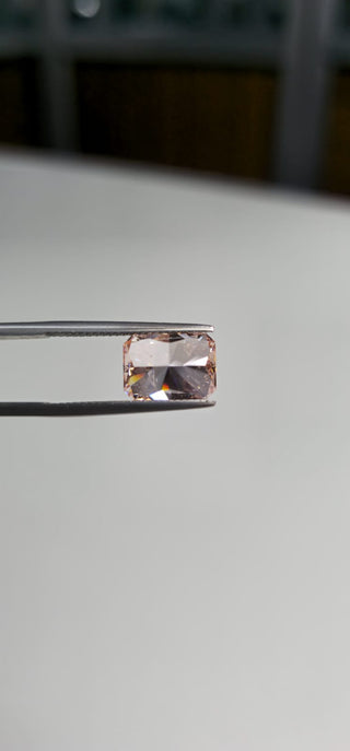 5.00 CTW Stunning Pink Radiant Cut Lab-Grown Diamond - IGI Certified 11.69mm SI1 Clarity Engagement Rings Perfect Gift