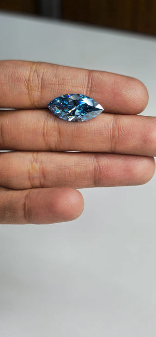 Marquise Shaped IGI Certified 6.01CTW/19.79mm/FVB/VS1 Lab Grown Diamond Loose For Engagement Ring, Gift For Her, Ready To Ship, TV3117-C