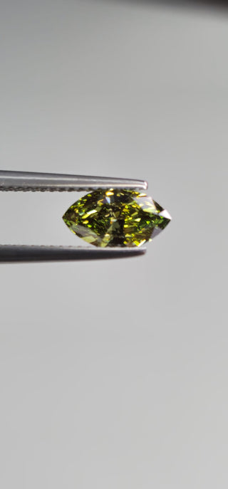 IGI Certified 1.10CTW Green Marquise-Shaped Lab-Grown Diamond 10.06mm VS1 Clarity Loose Stone for Engagement Rings