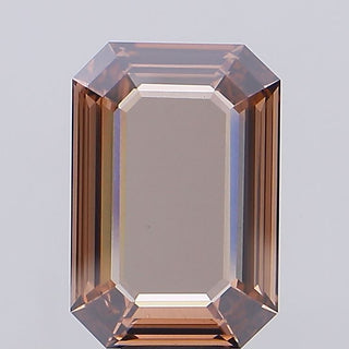 IGI Certified 7.37CTW Fancy Brown Emerald Rose Cut VS1 Lab-Grown Diamond – Ideal for Engagement Rings, Ready to Ship, LG76