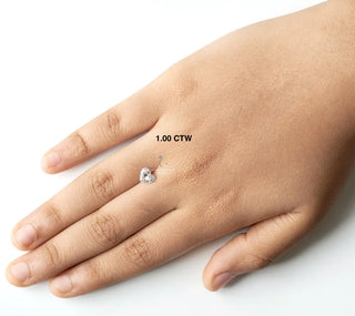 D/VVS Lab-Grown Diamond – IGI Certified 1ct/1.5ct/2ct/2.5ct/3ct/4ct/5ct/6ct/7ct Heart Shaped Lab Grown Diamond For Rings Earrings, LG42