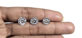 IGI Certified 1ct/1.5ct/2ct/2.5ct/3ct/4ct/5ct/6ct/7ct EF/VS1 Round Portuguese Cut Lab Grown Diamond Loose For Rings Earrings, CVD Diamond