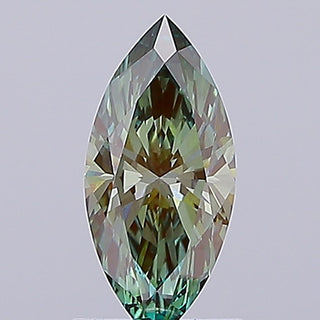IGI Certified 1.09CTW Green Marquise Shaped 11.44mm VS1 Clarity Lab-Grown Diamond - Ready to Ship Perfect