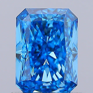 IGI Certified 1.05CTW Blue Radiant Cut VS1 Lab-Grown Diamond – 6.83mm Perfect for Engagement Rings Ready to Ship