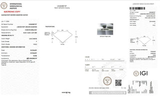 Cushion Cut Lab Grown Diamond - 2.02CTW F/VVS2 (TV492)