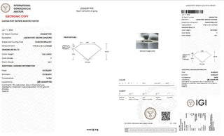 Cushion Cut Lab Grown Diamond - 1.56CTW F/VS1 (TV520)