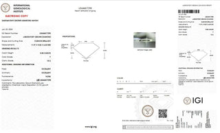 Cushion Cut Lab Grown Diamond - 5.08CTW F/VS2 (TV738)