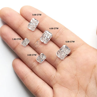 Radiant Cut Lab Grown Diamond - 1.02CTW E/VS2 (TV990)