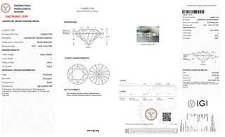 Round Brilliant Cut Lab Grown Diamond - 10.02CTW E/VVS2 (TV899)