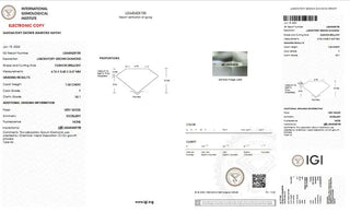 Cushion Cut Lab Grown Diamond - 1.04CTW F/VS1 (TV587)