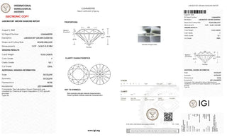 Round Brilliant Cut Lab Grown Diamond - 10.05CTW F/VS1 (TV947)